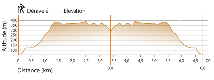 Elevation map