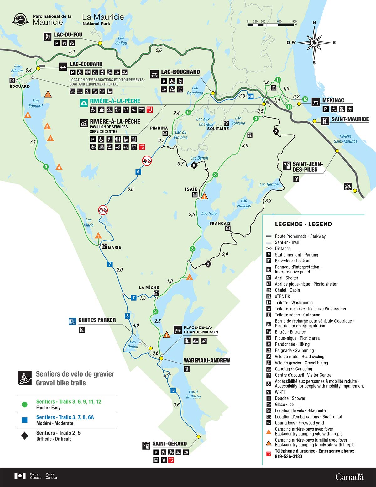 Gravel bike map