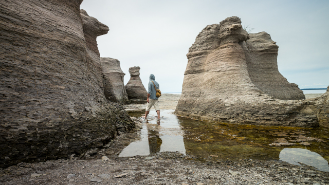 Monolithes de l'île Nue de Mingan