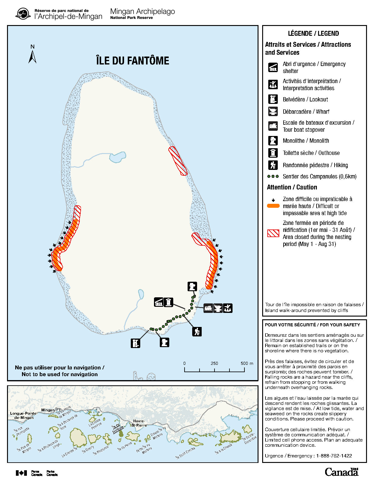 Map of Île du Fantôme