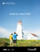 Page couverture du Guide du visiteur 2025