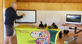 Kluane Artist in Residence David Curtis