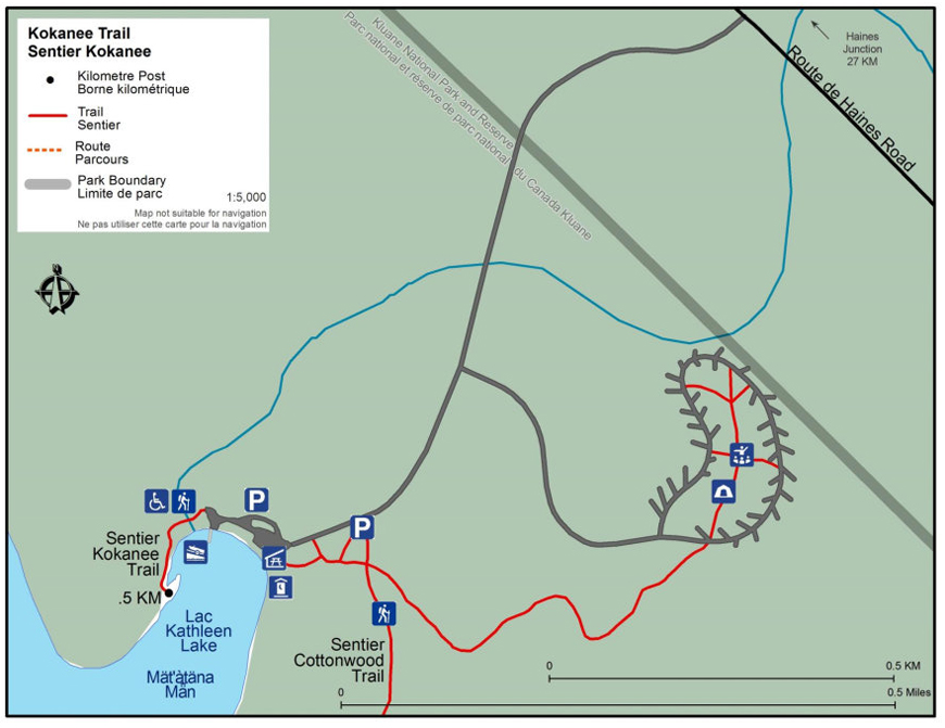 map of Kokanee Trail