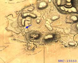 Sample from a 1758 plan