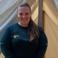 Photo of Mellissa, a Parks Canada staff member.