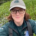 Krista, a Parks Canada staff member