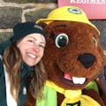 Michelle, a Parks Canada staff member