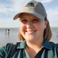 Mireille, a Parks Canada staff member