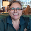 Photo de Jackie, membre du personnel de Parcs Canada.
